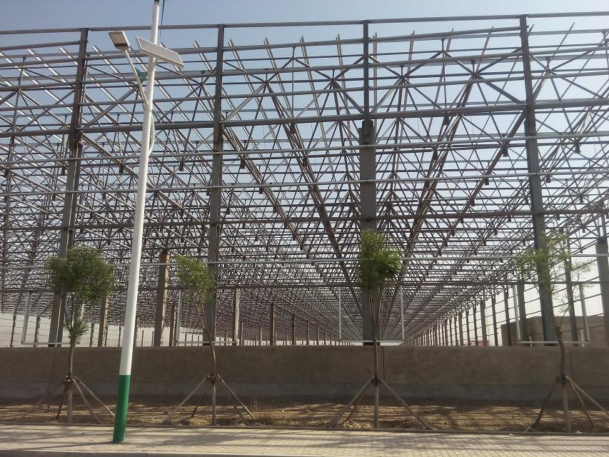 昌都汽车工业厂房网架